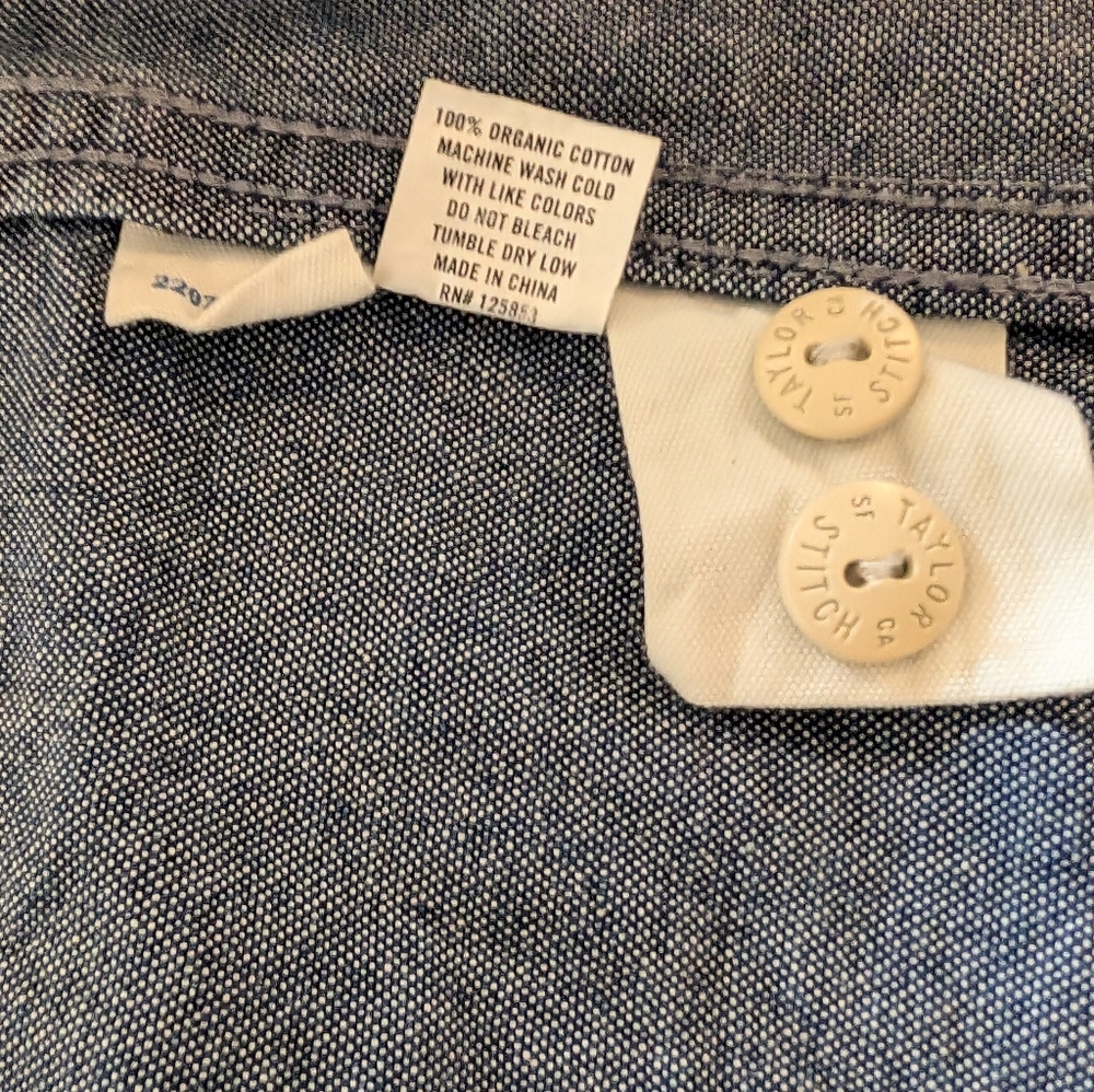 Taylor Stich Selvedge Utility Shirt - Picture 6 of 6